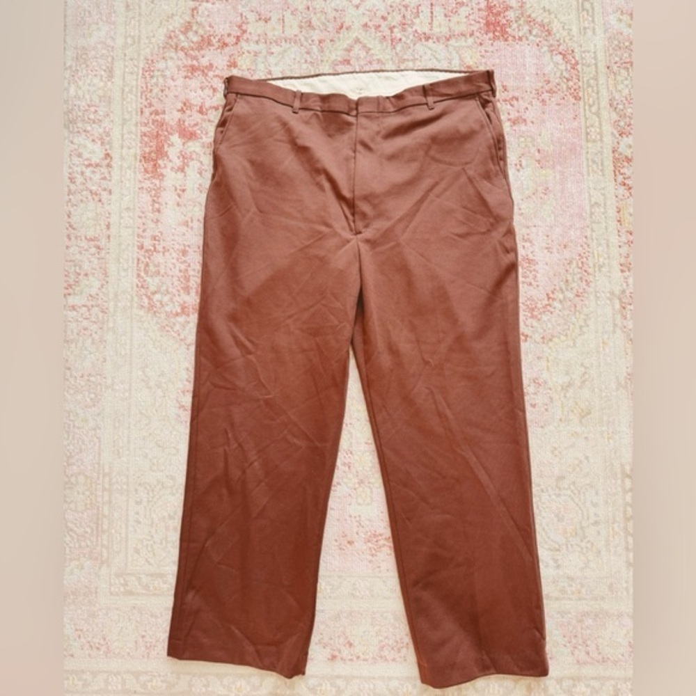 Haband, Men's Vintage Brown Chinos